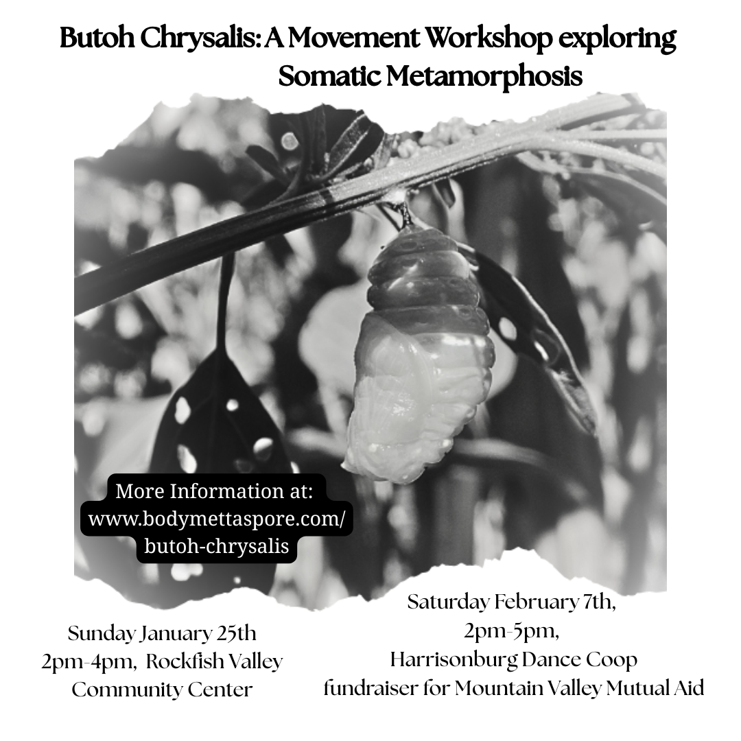 Butoh Chrysalis/Somatic Metamorphosis